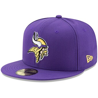 Men's Minnesota Vikings New Era Purple Omaha 59FIFTY Fitted Hat