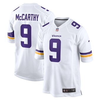 Men's Minnesota Vikings J.J. McCarthy Nike  White Game Jersey