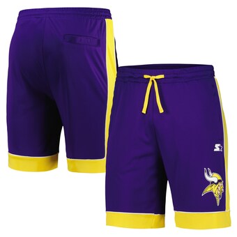 Men's Minnesota Vikings Starter Purple/Gold Fan Favorite Fashion Shorts