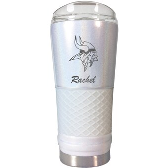 Minnesota Vikings 24oz. Personalized Opal Draft Tumbler