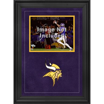 Minnesota Vikings Fanatics Authentic 8'' x 10'' Deluxe Horizontal Photograph Frame with Team Logo