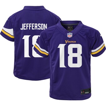 Toddler Minnesota Vikings Justin Jefferson Nike Purple Game Jersey