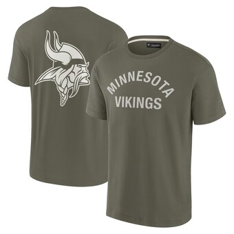 Unisex Minnesota Vikings Fanatics Olive Elements Super Soft Short Sleeve T-Shirt