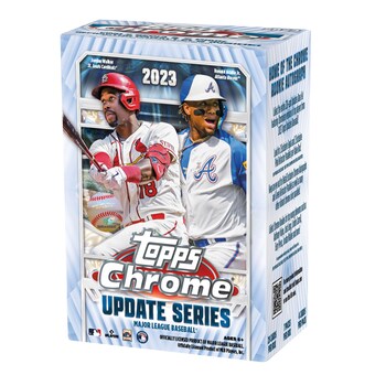 2023 Topps Chrome Updates Baseball Factory Sealed Value Box