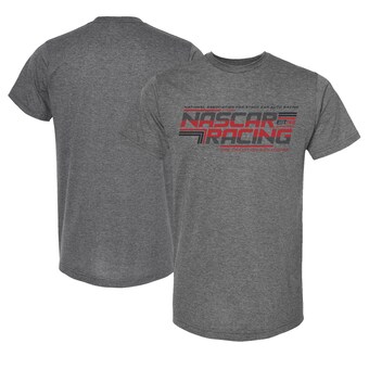 NASCAR Racing Text T-Shirt - Heather Charcoal