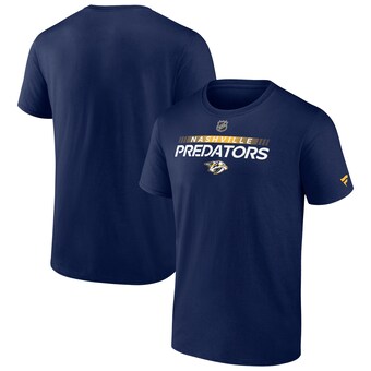 Nashville Predators Fanatics Authentic Pro Core Collection Prime T-Shirt - Navy