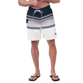 Men's New England Patriots G-III Sports by Carl Banks  Navy Jump Shot Volley Swim Trunks