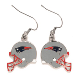 New England Patriots Logo Wire Earrings