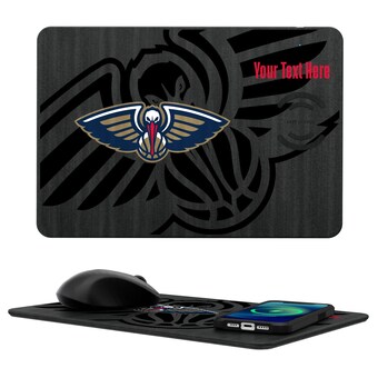 New Orleans Pelicans Personalized Wireless Charger & Mouse Pad