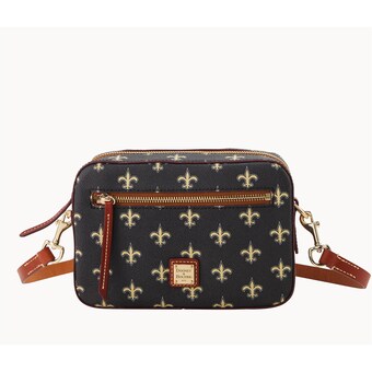 New Orleans Saints Dooney & Bourke Signature Camera Zip Crossbody Purse