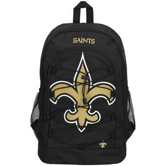 New Orleans Saints FOCO Big Logo Bungee Backpack