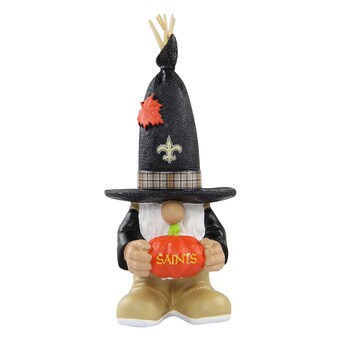 New Orleans Saints FOCO Harvest Straw Gnome