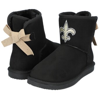 Girls Youth New Orleans Saints Cuce Low Team Ribbon Boots