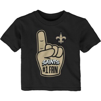 Infant New Orleans Saints Black Hand-Off T-Shirt