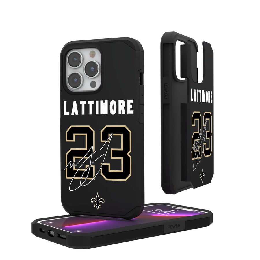 New Orleans Saints Marshon Lattimore Keyscaper iPhone Rugged Case