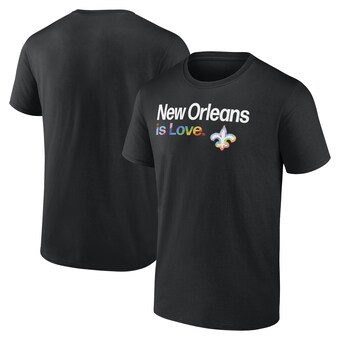Men's New Orleans Saints Fanatics Black City Pride Team T-Shirt