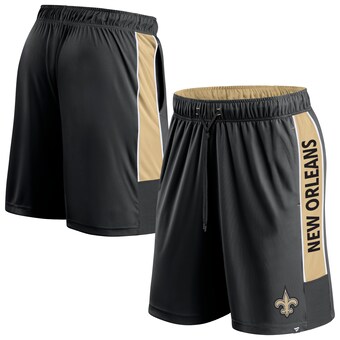 Men's Fanatics  Black New Orleans Saints Win The Match Shorts