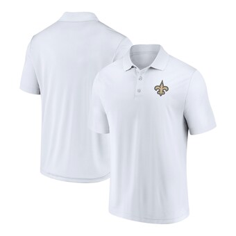 Men's New Orleans Saints Fanatics White Component Polo