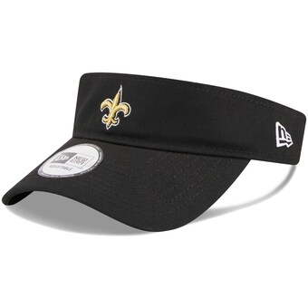 Men's New Orleans Saints New Era Black Main Adjustable Visor