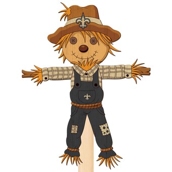 New Orleans Saints 12" Scarecrow Yard Stake