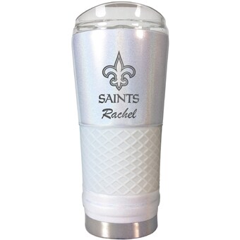 New Orleans Saints 24oz. Personalized Opal Draft Tumbler