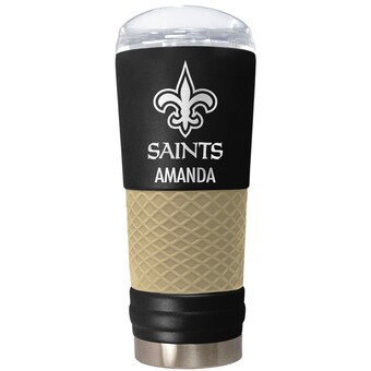 New Orleans Saints 24oz. Personalized Team Color Draft Tumbler