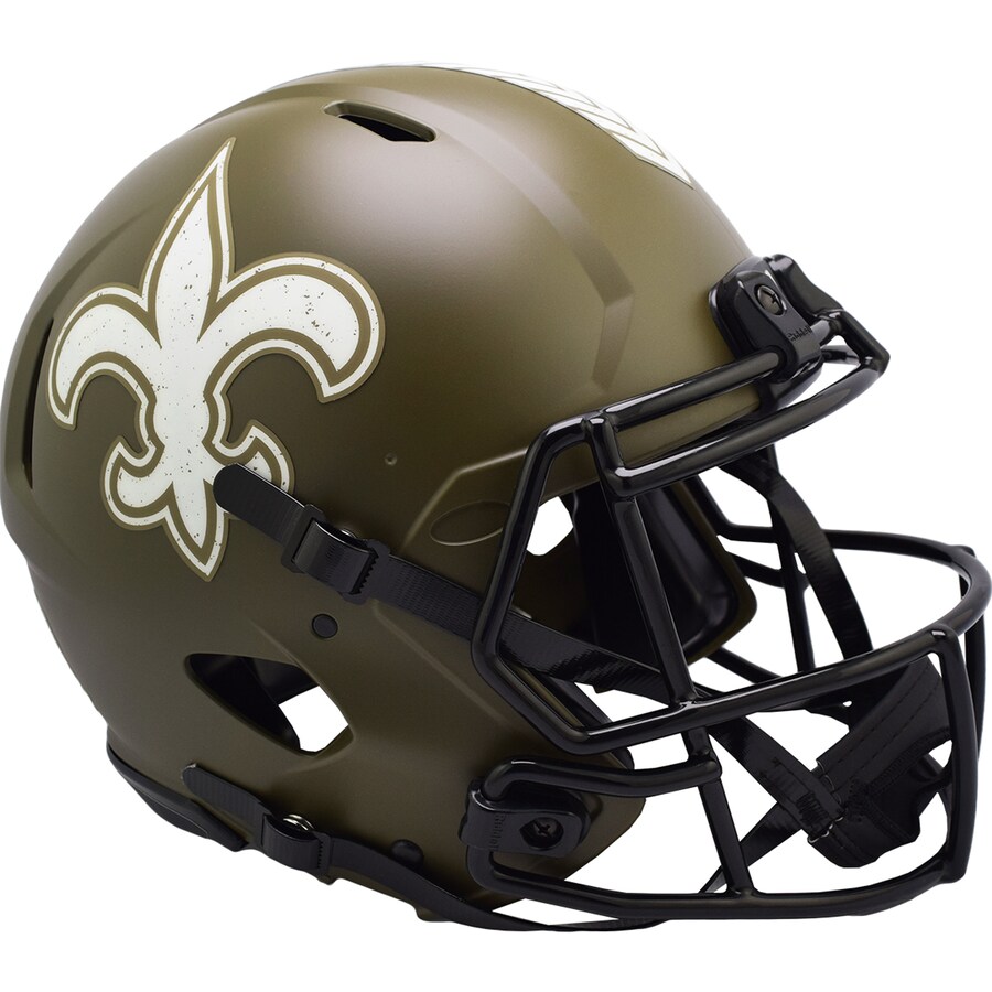 New Orleans Saints Riddell 2022 Salute To Service Speed Authentic Helmet