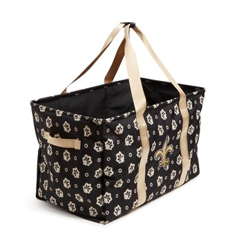 New Orleans Saints  Vera Bradley Reactive Large Car Tote Bag