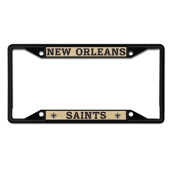 WinCraft New Orleans Saints Chrome Color License Plate Frame