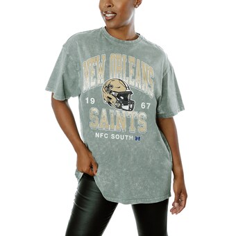 Women's Gameday Couture  Gray New Orleans Saints  Nothing But The Best T-Shirt