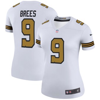 Women's Nike Drew Brees White New Orleans Saints Color Rush Legend Jersey