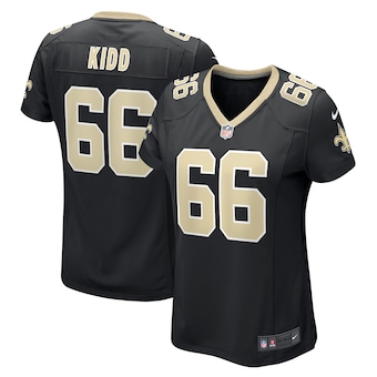 Women's Nike Lewis Kidd Black New Orleans Saints Game Player Jersey