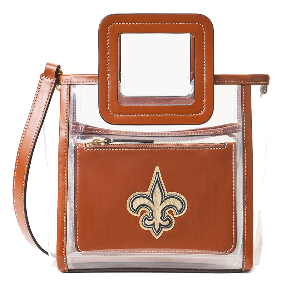 Women's New Orleans Saints  STAUD Clear Mini Shirley Bag