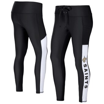 Women's New Orleans Saints WEAR by Erin Andrews Black Leggings