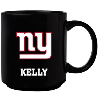 New York Giants Black 11oz. Personalized Mug