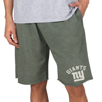 Men's New York Giants Concepts Sport Green Mainstream Tri-Blend Shorts