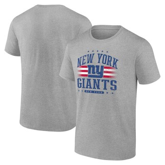 Men's New York Giants Fanatics Gray Americana T-Shirt