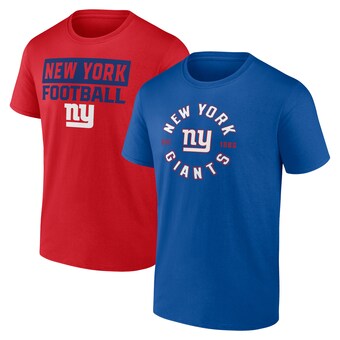 Men's New York Giants Fanatics Serve T-Shirt Combo Pack