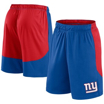 Men's New York Giants Fanatics Royal/Red Go Hard Shorts