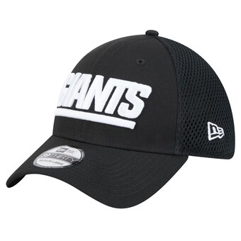 Men's New York Giants New Era Black Main Neo 39THIRTY Flex Hat