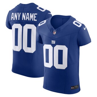 Men's New York Giants Nike Royal Vapor F.U.S.E. Elite Custom Jersey