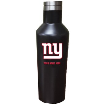 New York Giants 17oz. Personalized Stainless Steel Infinity Bottle