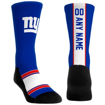 Unisex New York Giants Rock Em Socks Custom Jersey Crew Socks