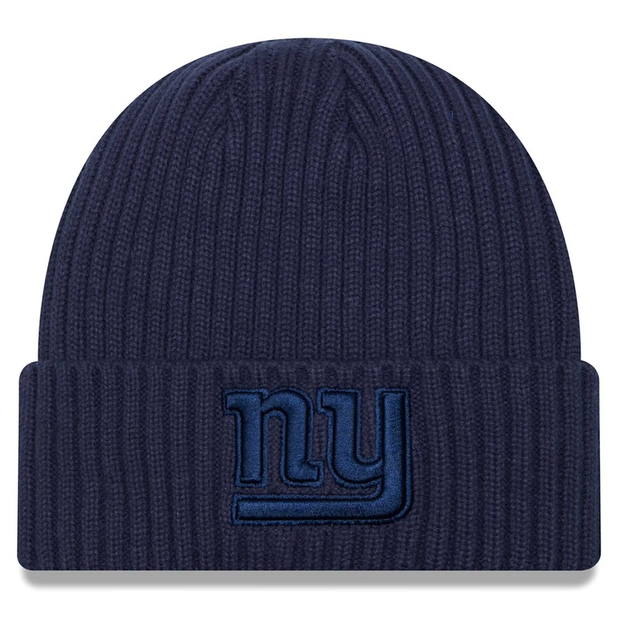 Youth New York Giants  New Era Navy Color Pack Cuffed Knit Hat