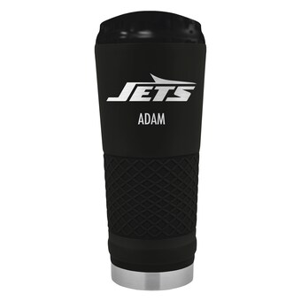 New York Jets Black 24oz. Personalized Stealth Draft Tumbler