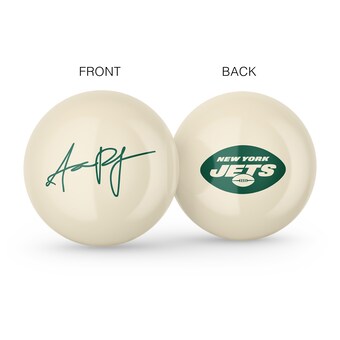 Green Bay Packers Aaron Rodgers Imperial White Player Signature & Team Cue Ball