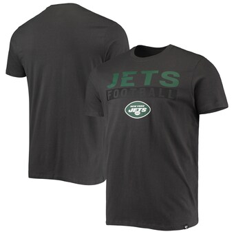 Men's New York Jets '47 Charcoal Dark Ops Super Rival T-Shirt