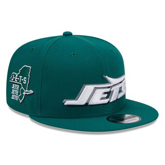 Men's New York Jets  New Era Green 2024 NFL Draft 9FIFTY Snapback Hat