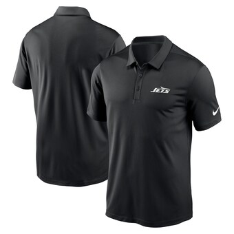 Men's New York Jets Nike Black Franchise Logo Performance Polo