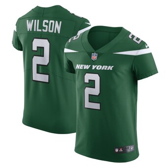 Men's New York Jets Zach Wilson Nike Gotham Green Vapor Elite Jersey